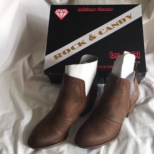 Rock Candy leather boots sz 7 M